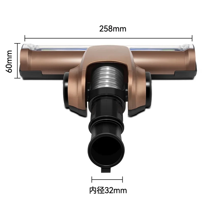 ユニバーサルノズル交換用ターボブラシヘッド,32mm,フィリップス対応のhaier, rowenta, dysonに適しています