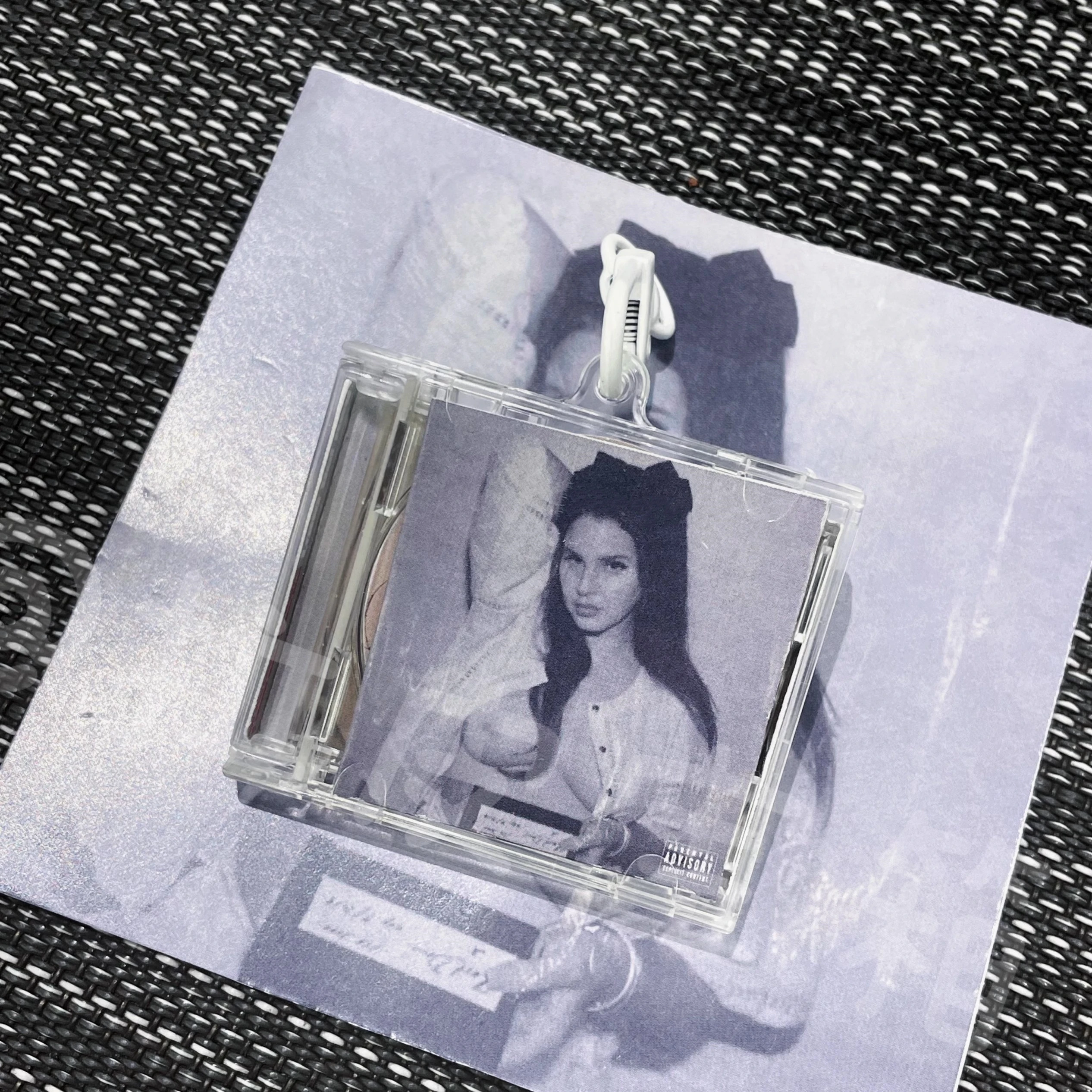 פופ לנה דל ריי מיני מוסיקה cd nfc sd nfc אתה יודע שיש מנהרה מתחת לאוקיינוסים טבעת מפתח אלבום cosplay