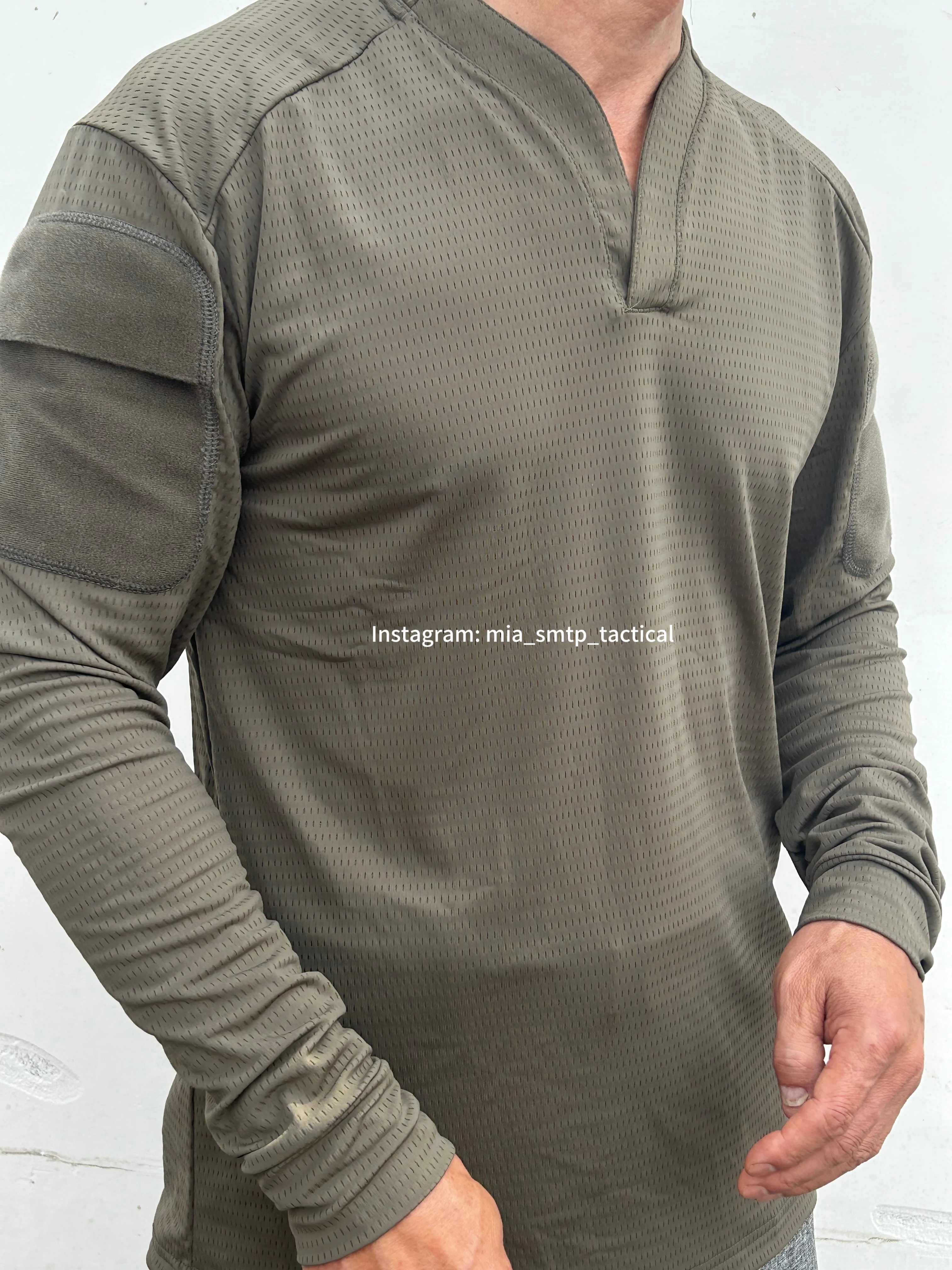 SMTP002 Camisa táctica estilo Cag Camisa de combate transpirable Hombres Mangas largas