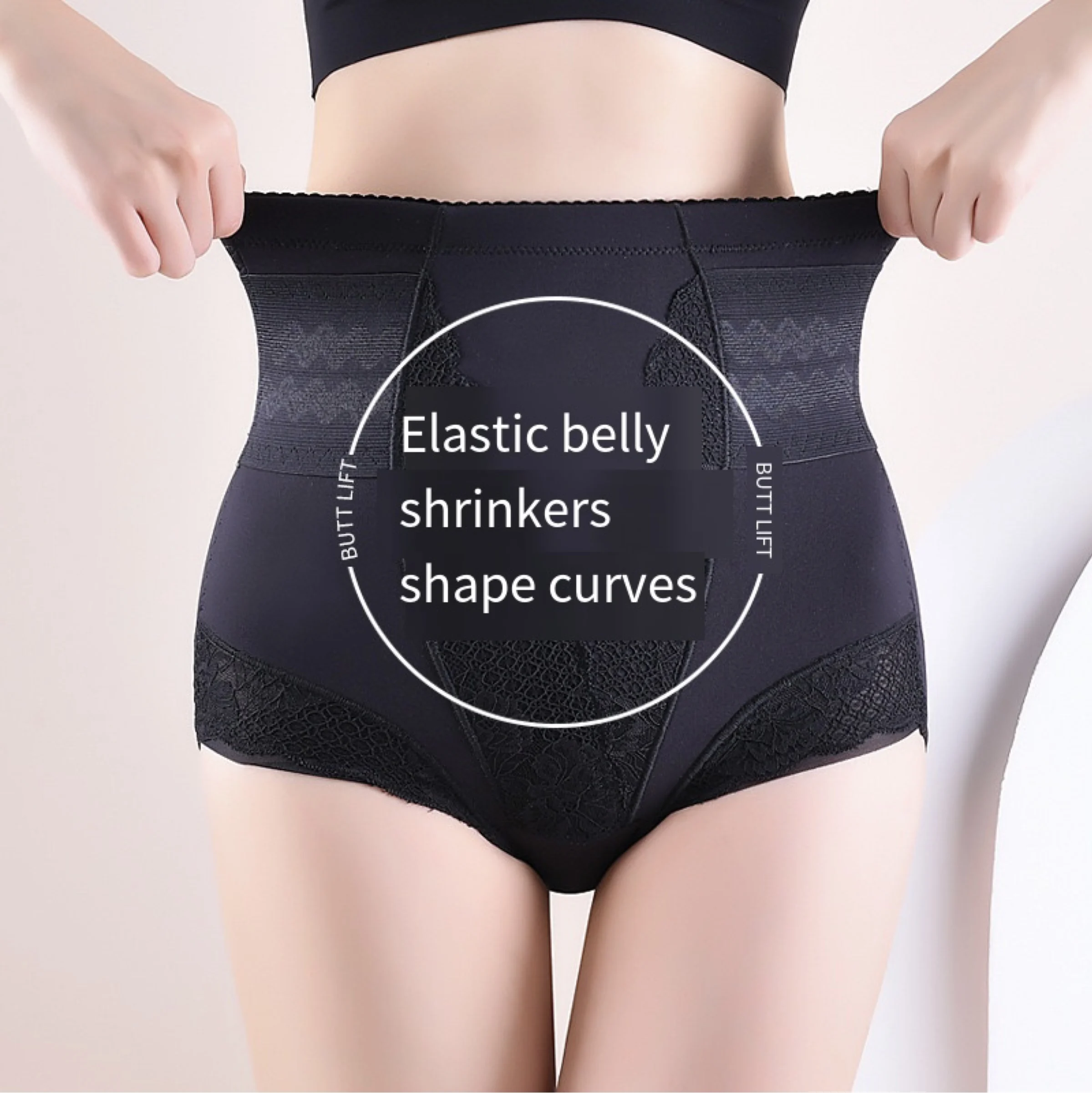 1pcs Women No Trace Mid Waist Shaping Panties Body Shaper Slimming Underwear Butt Lifter Control Panties Potent Shapewear