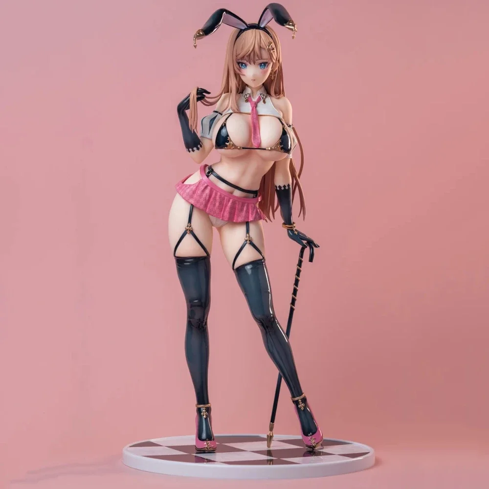 

Anime Cute Cat Girl Pink Cat Sexy Bunny Girl Action Figure Ornament Home Decoration Crafts Figurines & Miniatures