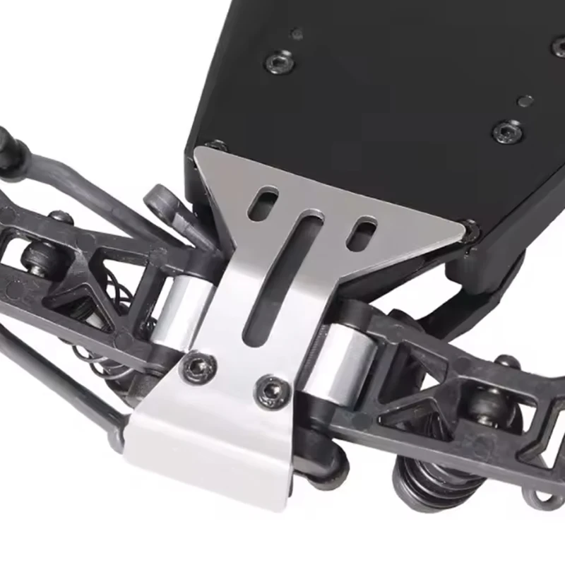 Losi 1/24 Micro-B 2WD Buggy RC Coche |   Marco de acero inoxidable y protectores inferiores delanteros/traseros |   Modelo todoterreno duradero