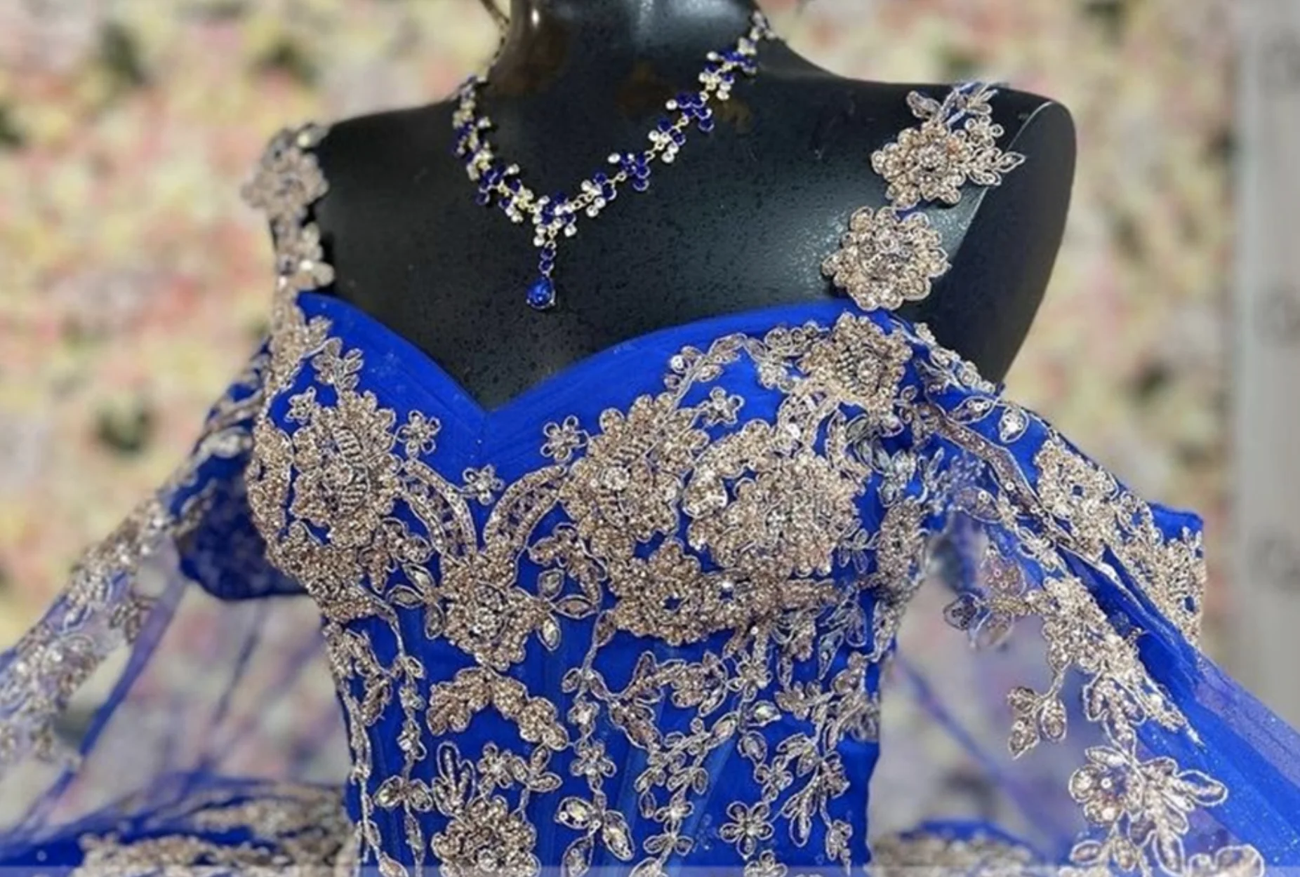 ANGELSBRIDEP vestidos de quinceañera Azul Real, vestidos de baile con apliques dorados, vestidos de graduación, corsé con cordones, dulces 16 vestidos de fiesta