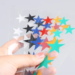 2 Sheets Reflective Bike Stickers Fluorescent Stars MTB Bicycle Reflector Frame Wheel Sticker Cover Scratching Cycling Tools