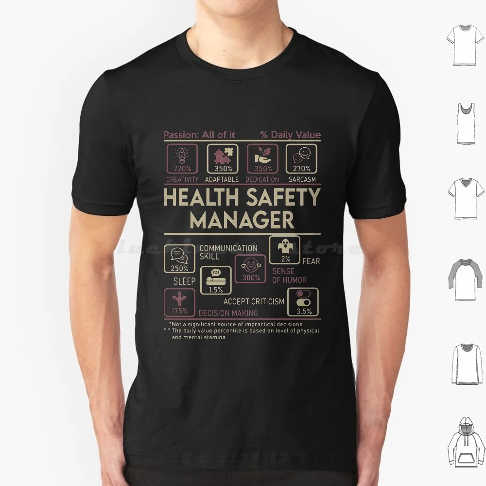 Health Safety Manager T-Shirthealth Safety Manager T Shirt-Multitasking Daily Value Gift Item Tee T-Shirt _ T Shirt Men Women