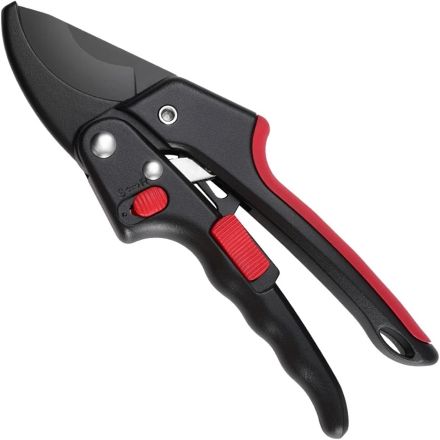 Heavy Duty Soft Grip Garden Pruning Shears for Professional Tree Pruning, All Steel Aluminum Alloy Construction Bypass Pruner Ha