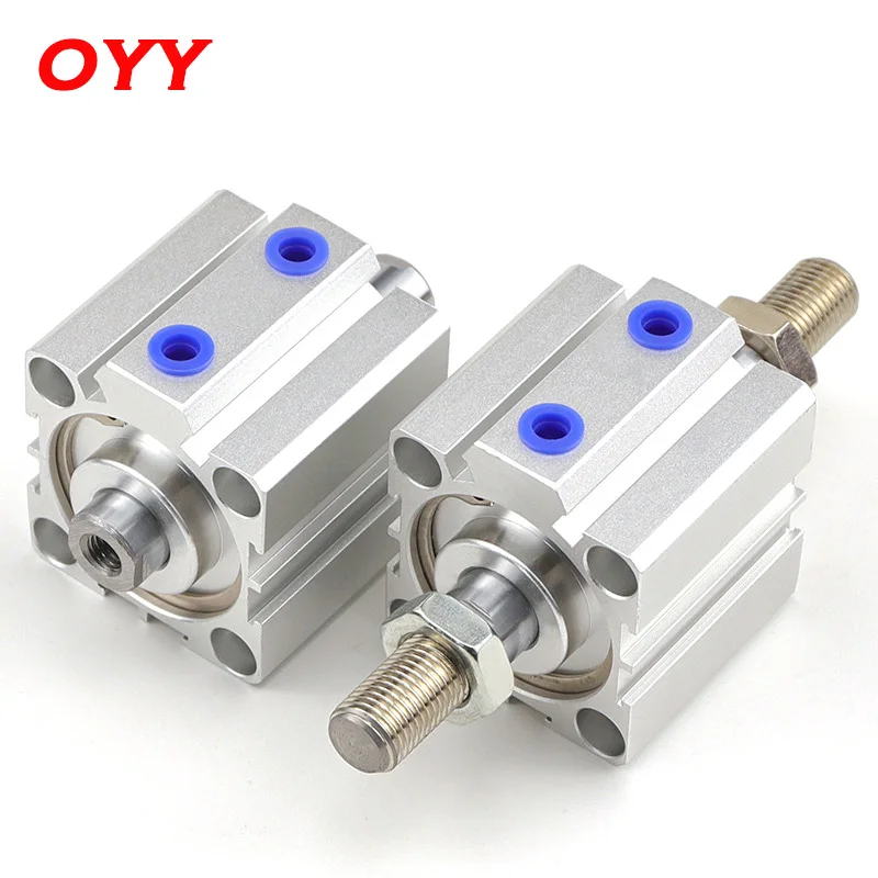 

High Quality Small Pneumatic Cylinder Double Output With Thread Thin Cyllinders SDAD20/25/32/40/50/63X10/15/20/25/30/35/40/50