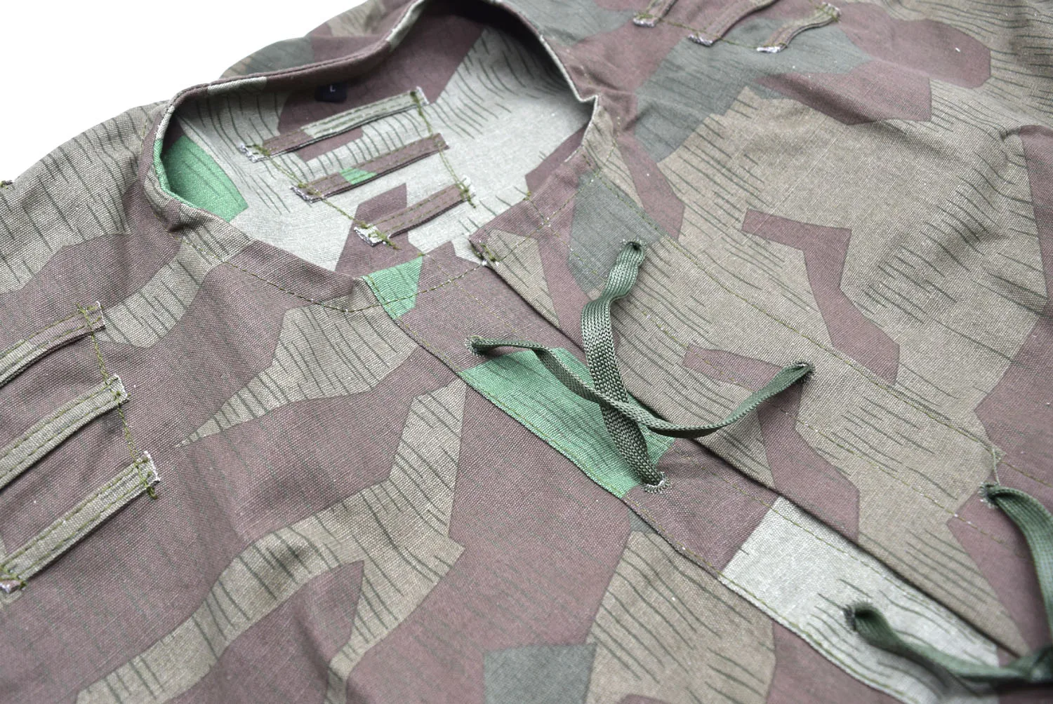 REVERSIBLE German Elite Splinter SMOCK Color Camouflage