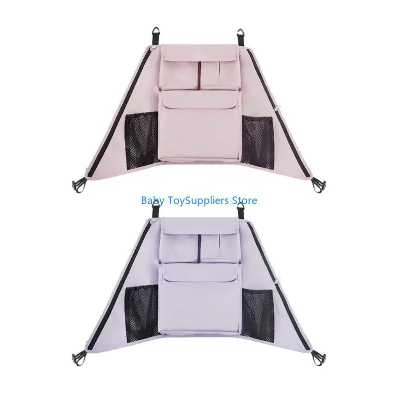 

R1WF Elegant Pushchair Storage Bag With Reinforced Pulls Permanent Impermeable Planner For Baby Rudiments On Proceed