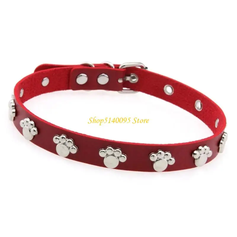 DXAE Gargantilla Collar con Patas Cuero PU para Joyería Estilo Punk Gótico Y Accesorios para Disfraces