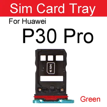 Adaptér pro čtečku SIM karet Huawei P30 Pro Lite, držák konektoru, náhradní díly 10 nejlepší prodej Slot pro SIM kartu pro Huawei P30 Lite - №7