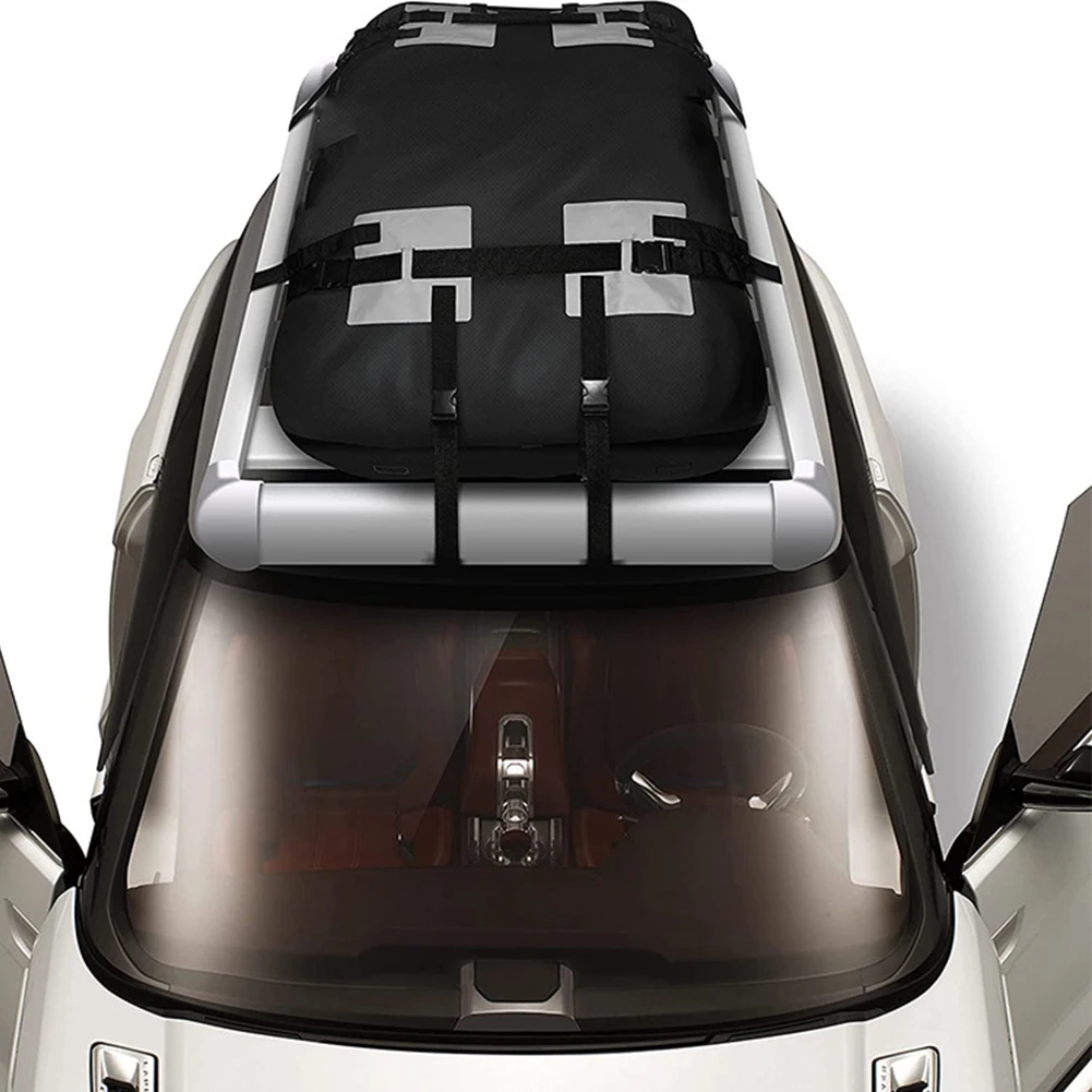 

Водонепроницаемая сумка-переноска на крышу автомобиля большой емкости с аэродинамическим дизайном и дном против царапин для безопасных путешествий