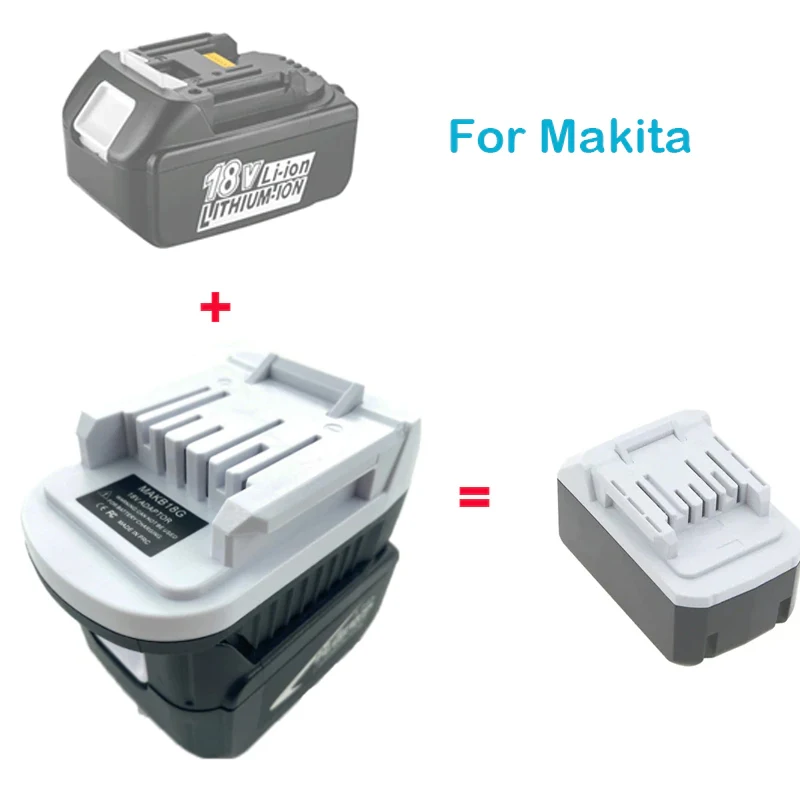 For Makita Battery Adapter For Makita 18V Li-Ion Battery Convert to For Makita G Series Battery Power Tool BL1815G BL1813G