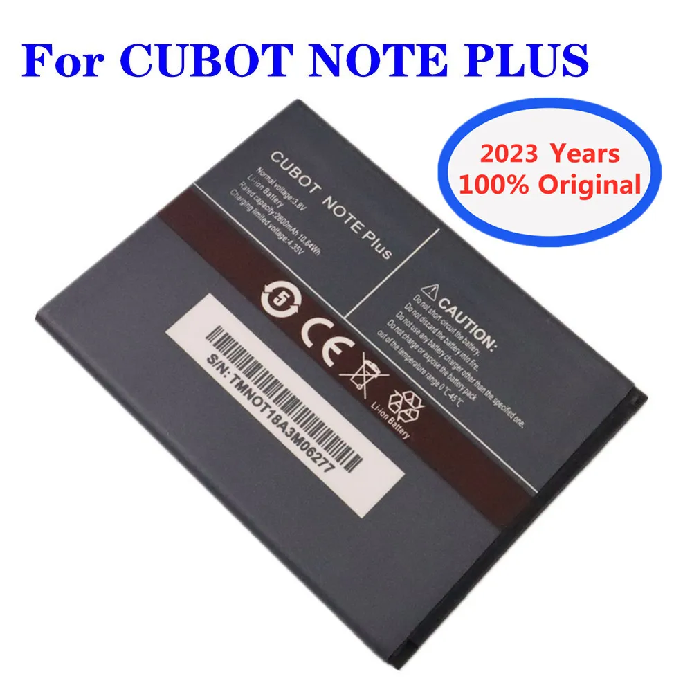 

2023 Years 100% New Original Battery for CUBOT Note PLus 2800mAh Replacement backup battery In Stock