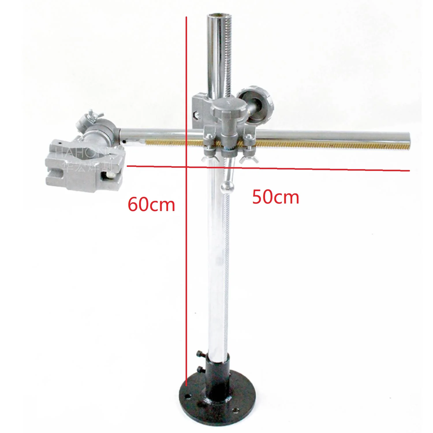 60x50cm Automatic Welding Positioner Part Table Tube Welder Torch Holder Gun Support with V Clamp
