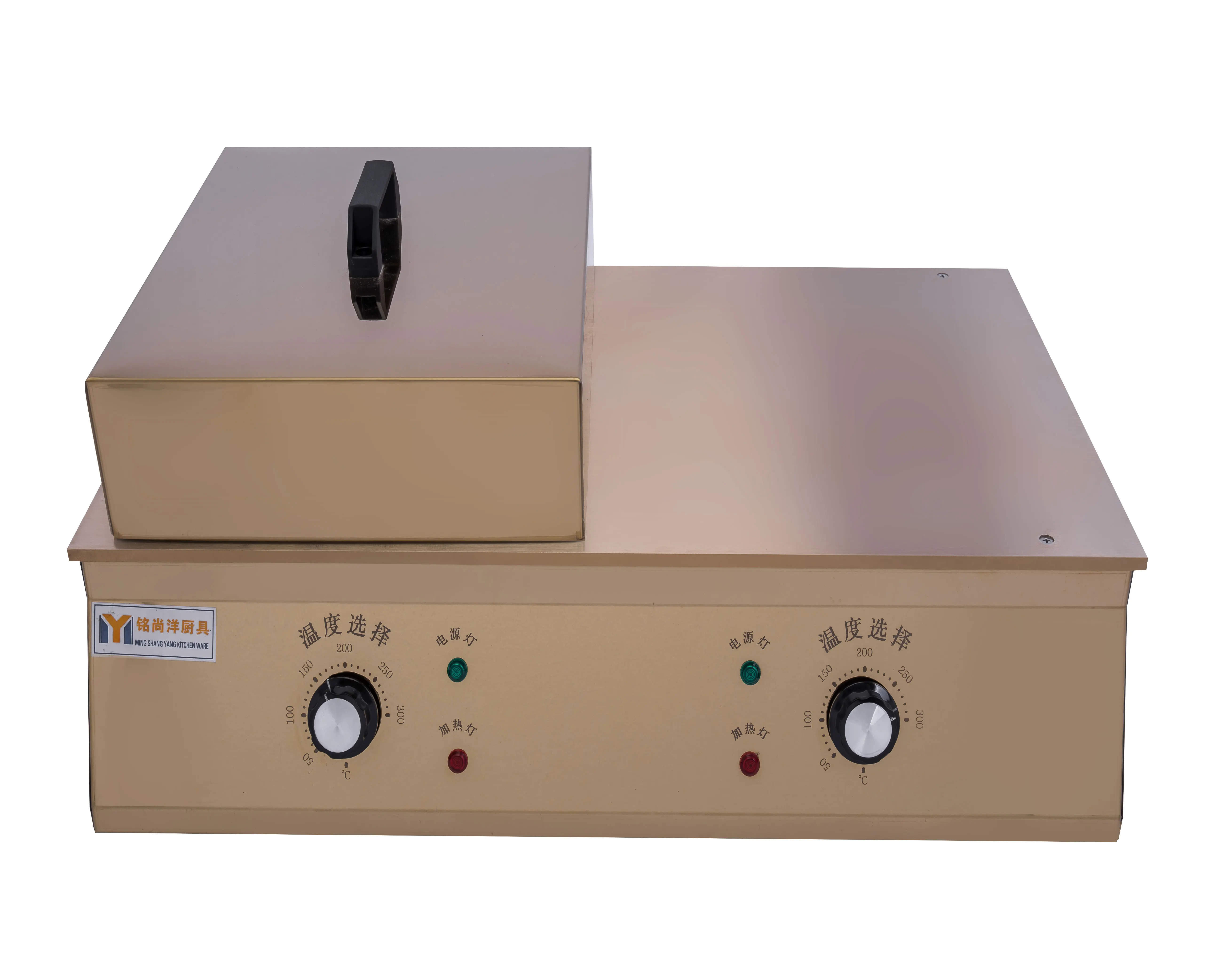 

Double Head Pancake Machine Souffle Maker Machine Restaurant Equipment