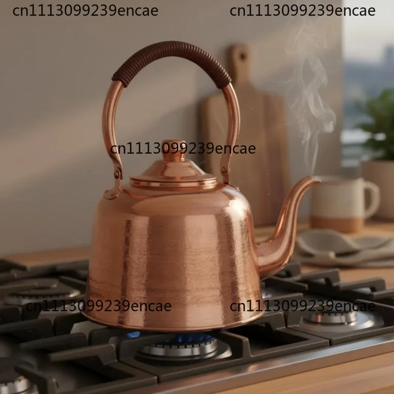 Kettle pure copper pure copper copper teapot hand boiled water plus soup pot brass large thickened