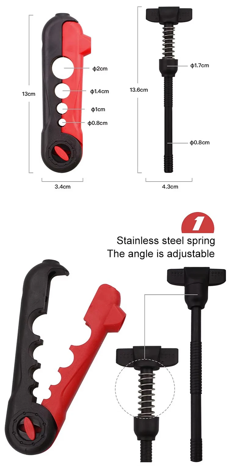 WEIHE Tragbarer Universal-Angelschnur-Spooler, verstellbar für verschiedene Größen, Stangenspulenrolle, Wickler, Brett, Spulenfadenwickler – Detail 2