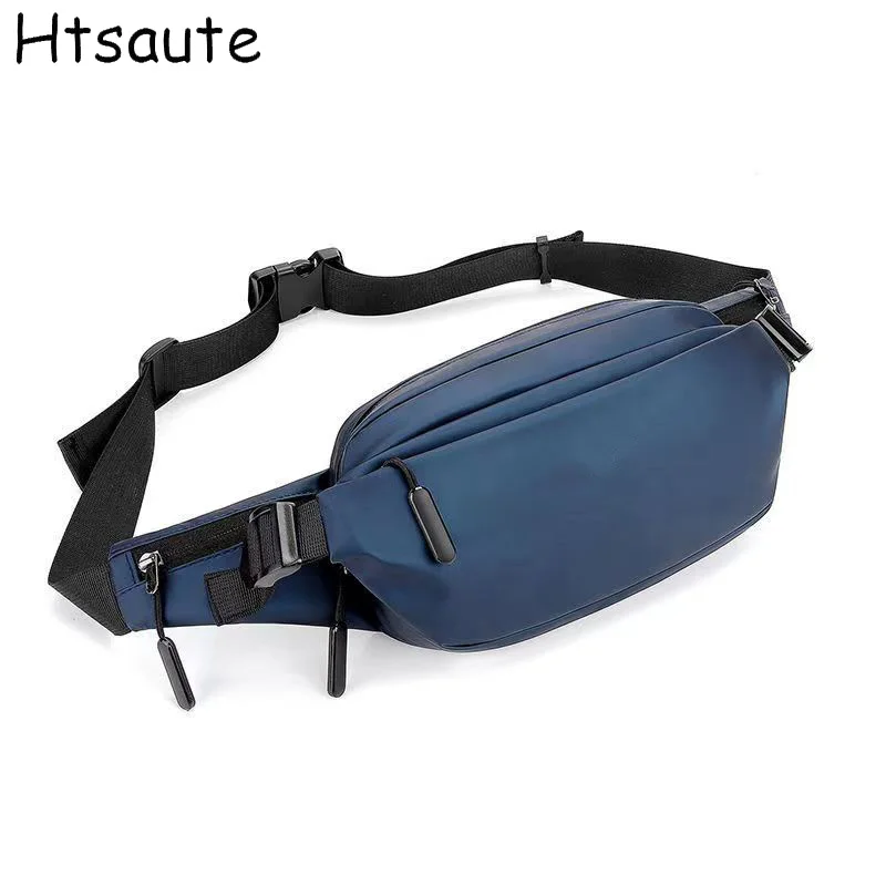 

Vintage Crossbody Bag with Buckle For Men's Fashion Waterproof Sling Bags Black Shoulder Bag for Men Travel Sport bolso hombre