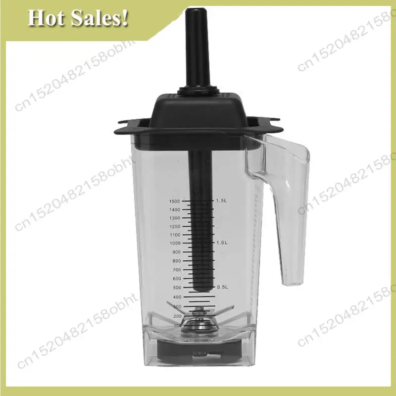 

-PQWN 1.5L Blender Cup With Blender Bar For JTC TM-800A/800 Blender Juicer Container Tank Replacement