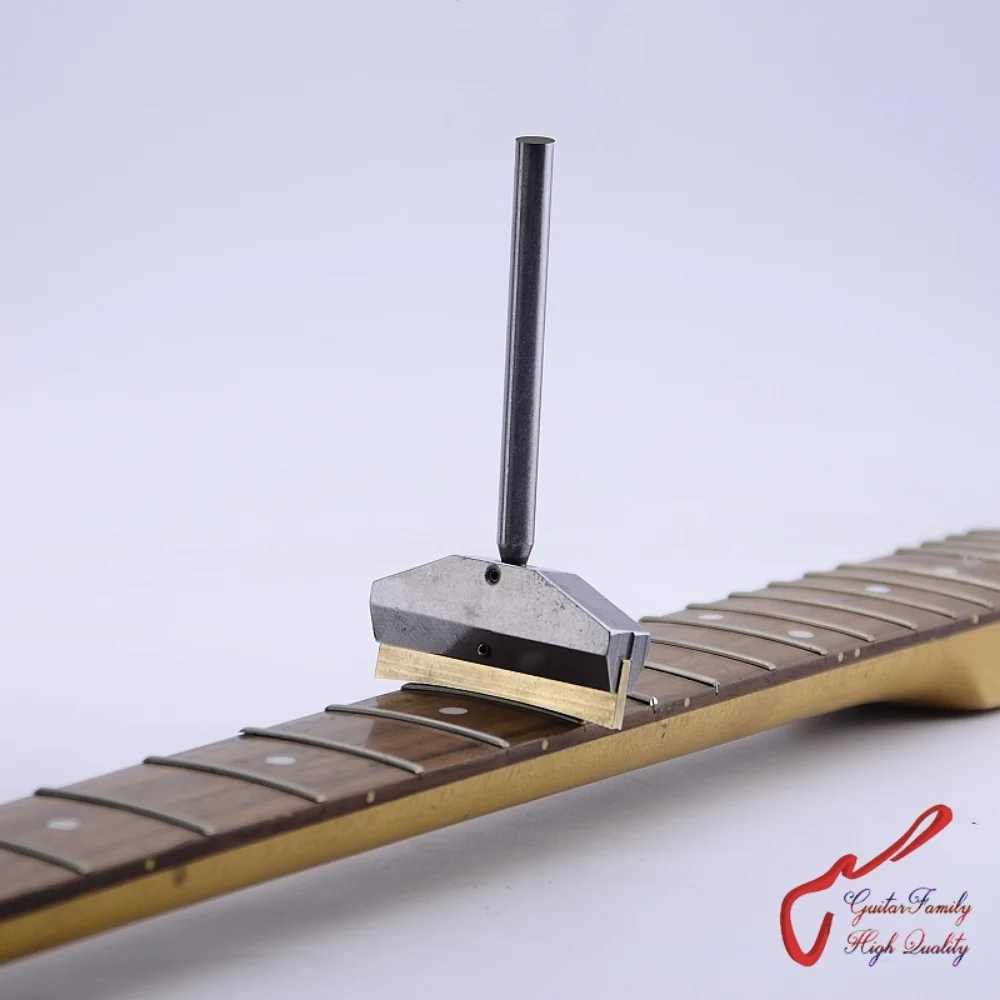 Fingerboard Fret Press Caul With Brass Insert For Guitar Bass