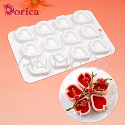 Sakura Petals Silicone Mold for Baking Chocolate Mousse Cake Mould DIY Soap Candle Gypsum Model Cake Decoration Kitchen Bakeware