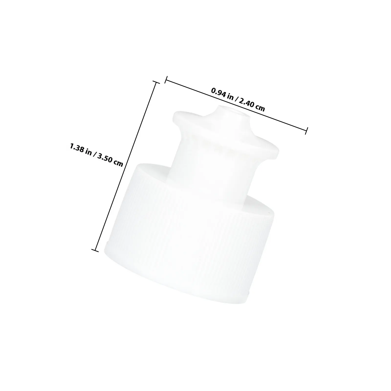 30pcs Pull-Type Mineral Water Bottle Caps, PE Sports Bottle Lids with Excellent Sealing & Anti-Leakage