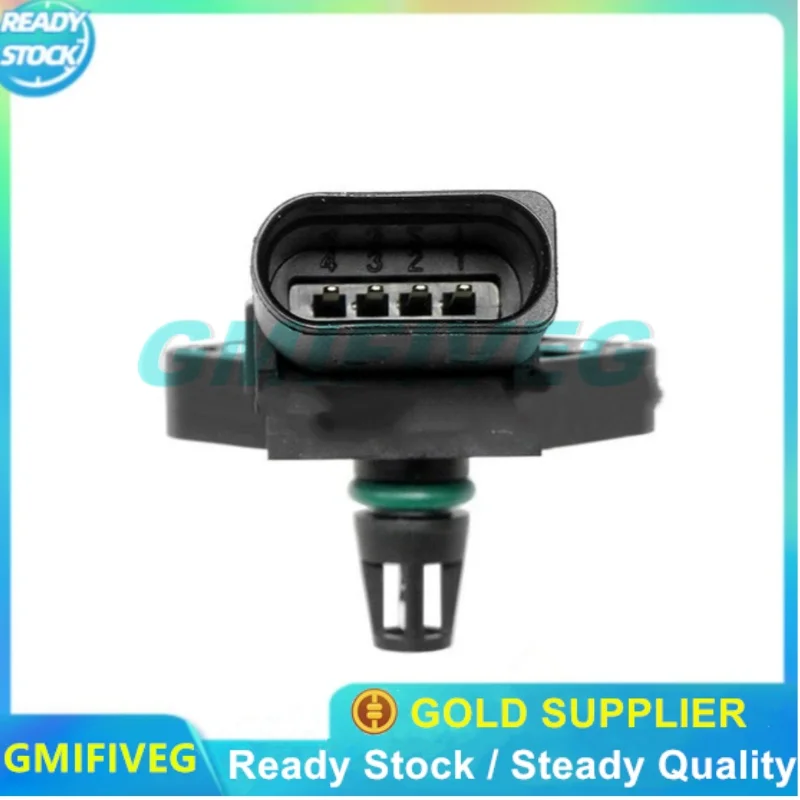 Новый датчик давления наддува в коллекторе (MAP-сенсор) для Audi, VW, Skoda, Seat 0281002401 038906051C