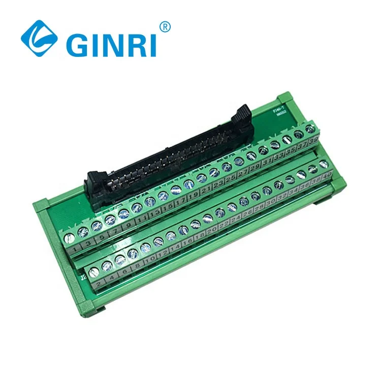 커넥터 Idc 40 핀 브레이크아웃 보드가 포함된 3PCS Ginri JR-40TBC 어댑터 모듈