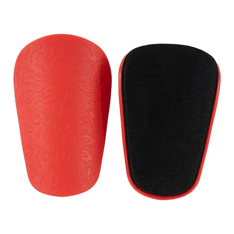 Mini Shin Guards 2pcs EVA Foam Mini Leg Guards Pads For Shin Shockproof Portable Soccer Training Supplies Protective Football