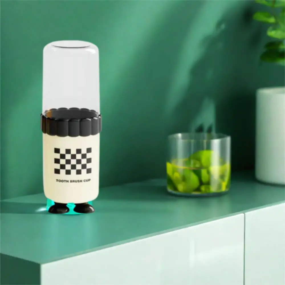 

Portable Travel Mouthwash Cup Dustproof Leak Proof Toothbrush Cup High Aesthetic Value High-capacity Travel Cup Children's