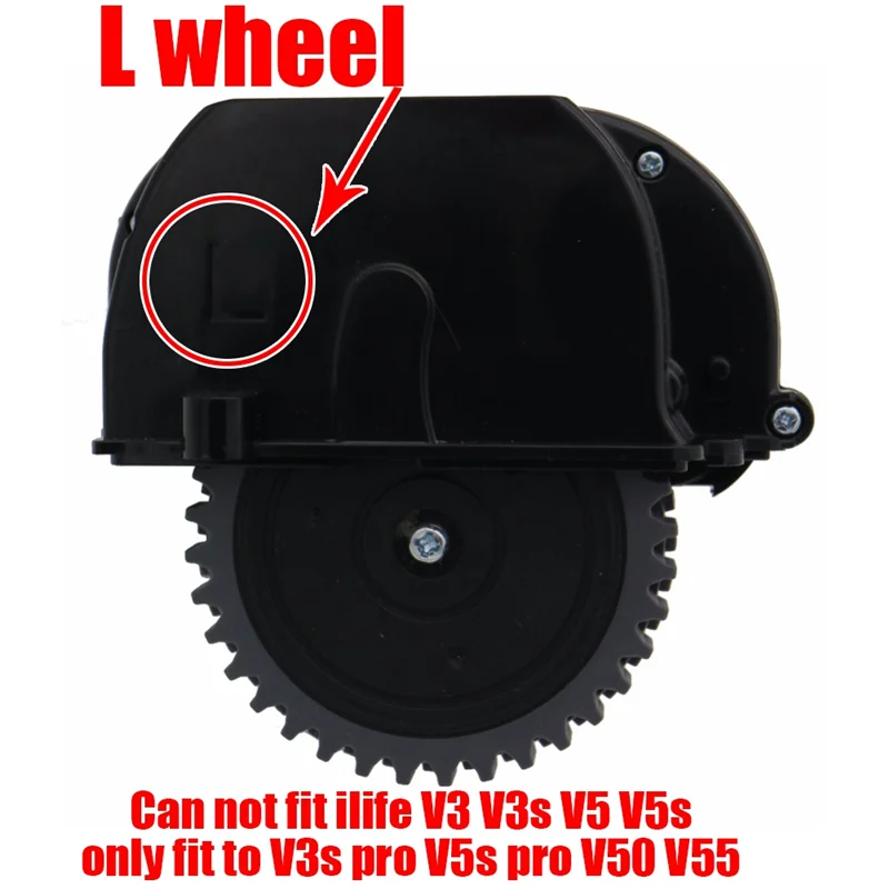 Wiel Voor V 3S Pro V 5S Pro V50 V55 Robot Stofzuiger Onderdelen Inclusief Motor