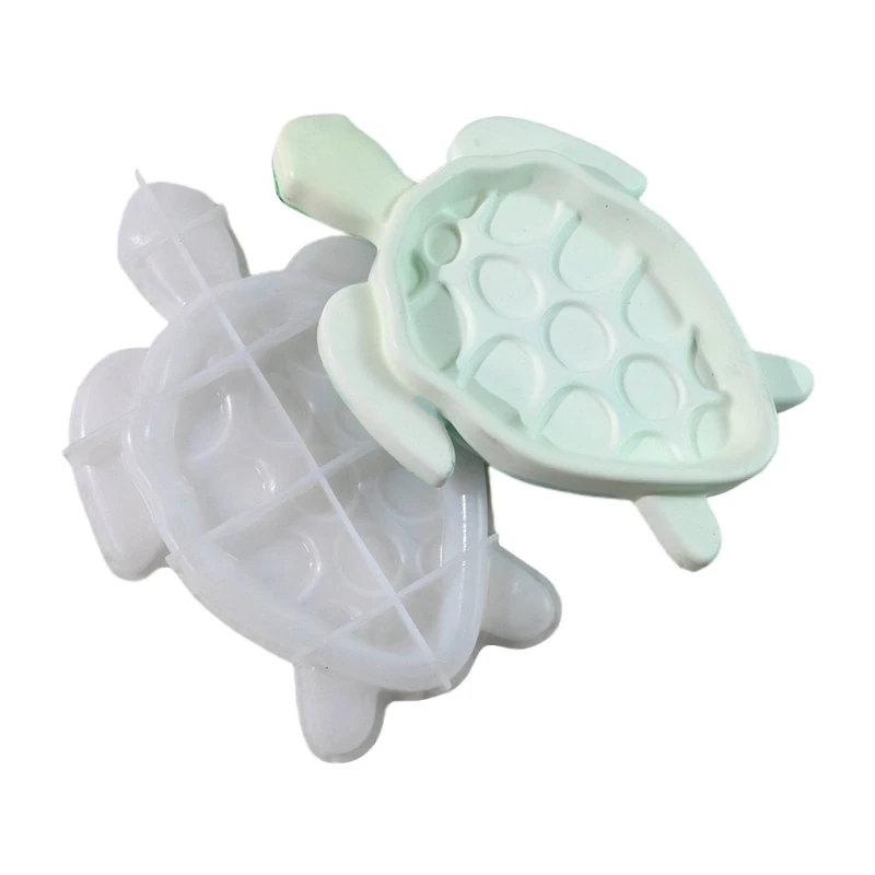 Moldes silicona flexibles, molde placa silicona, forma tortuga molde para platos, moldes artesanales