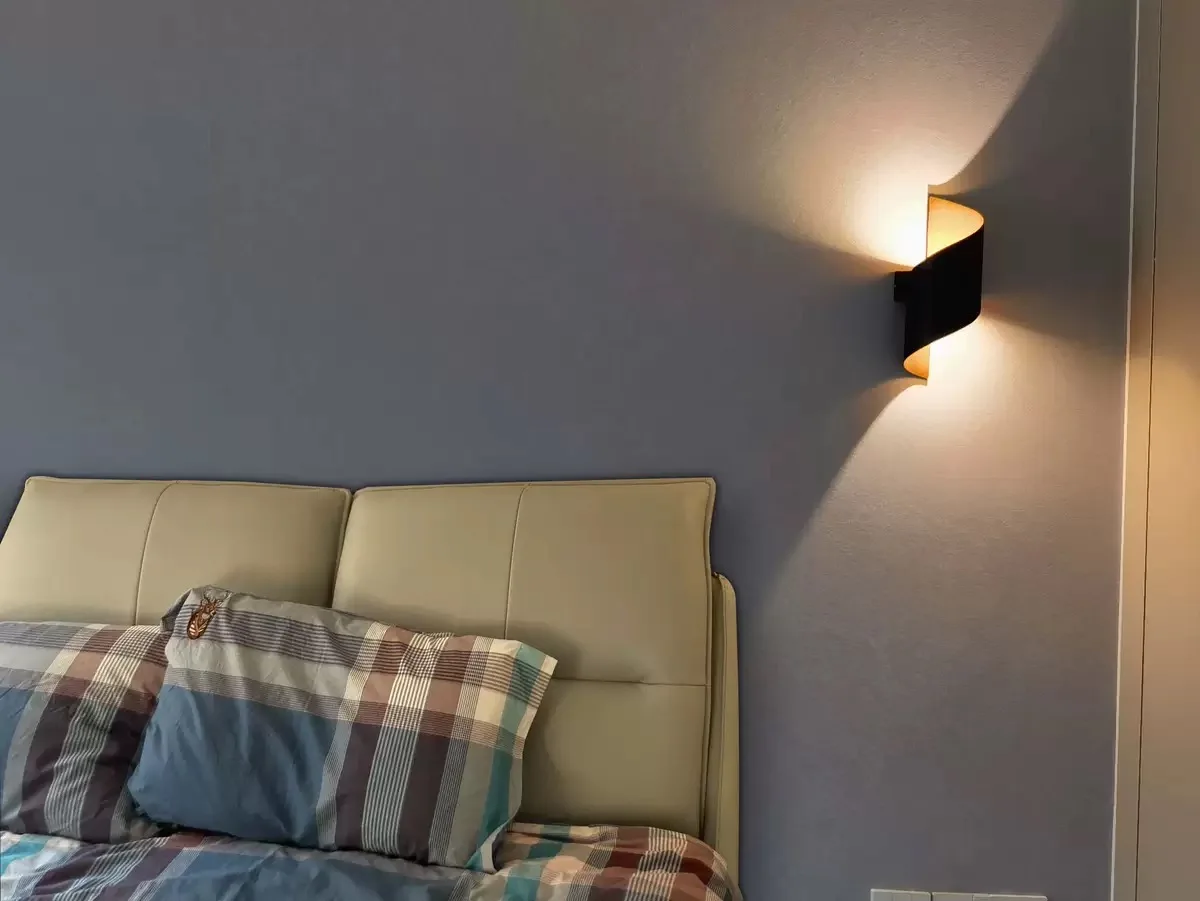 Spiralförmige LED-Wandleuchte 10W Innen-Wandbeleuchtung Wasserdichte Außen-Moderne Nordische Wandlampe Innen-Wandlicht Wohndekor