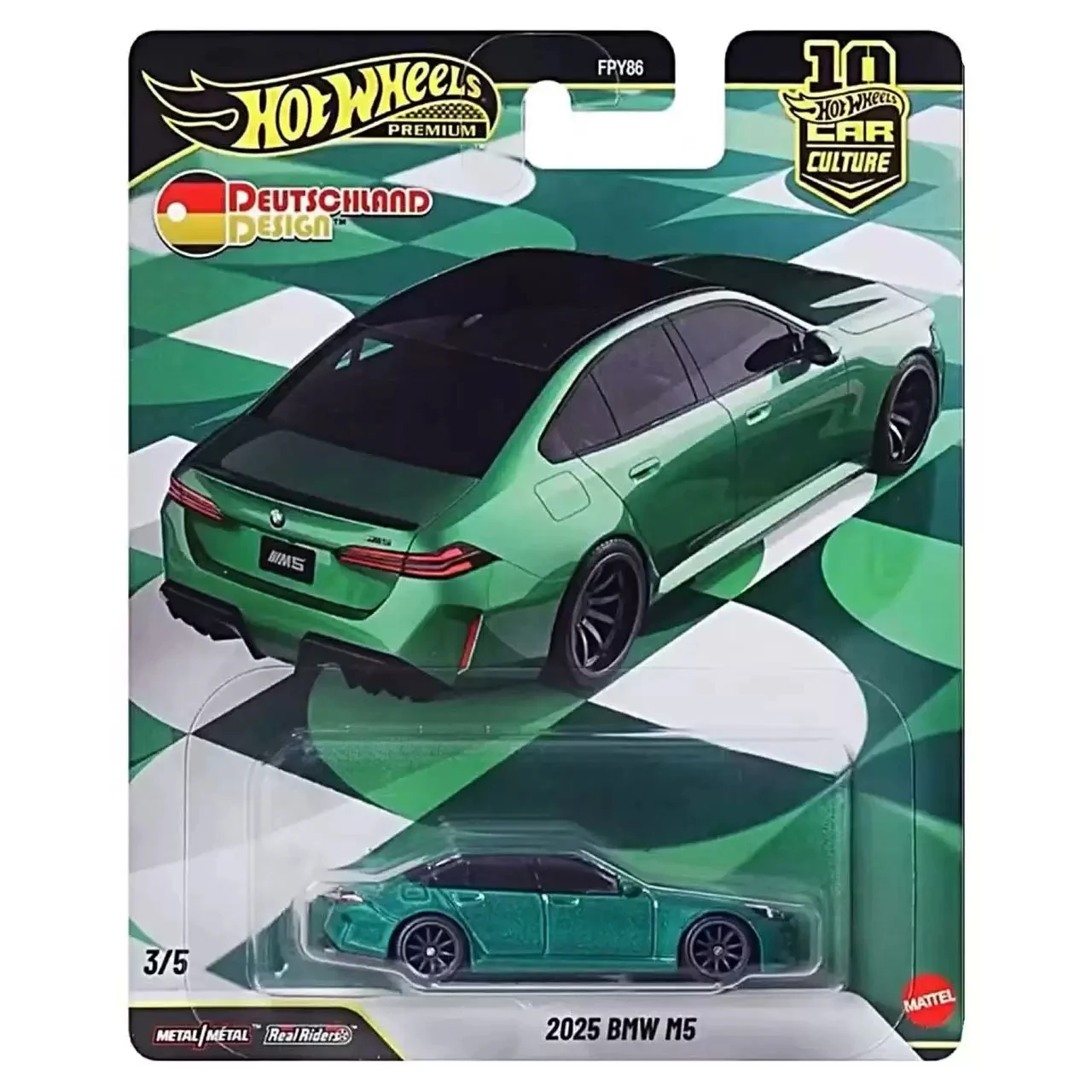 Hot Wheels Deutschland design 2025 BMW M5 1/64 Metal Die-cast Model Toy FPY86