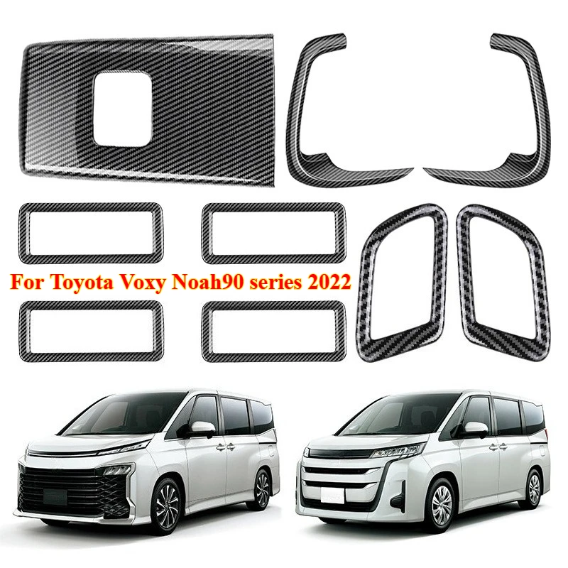 

Car Dashboard Air Outlet Frame Cover Air Conditioner Vent Cover Trim for Toyota Voxy Noah90 series 2022 Interior Accessories