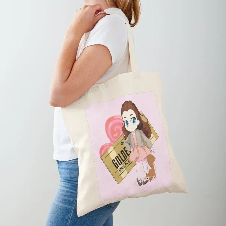 

Veruca (Charlie and the Chocolate Factory) Tote Bag foldable reusable bag Women's bags Canvas bag for women