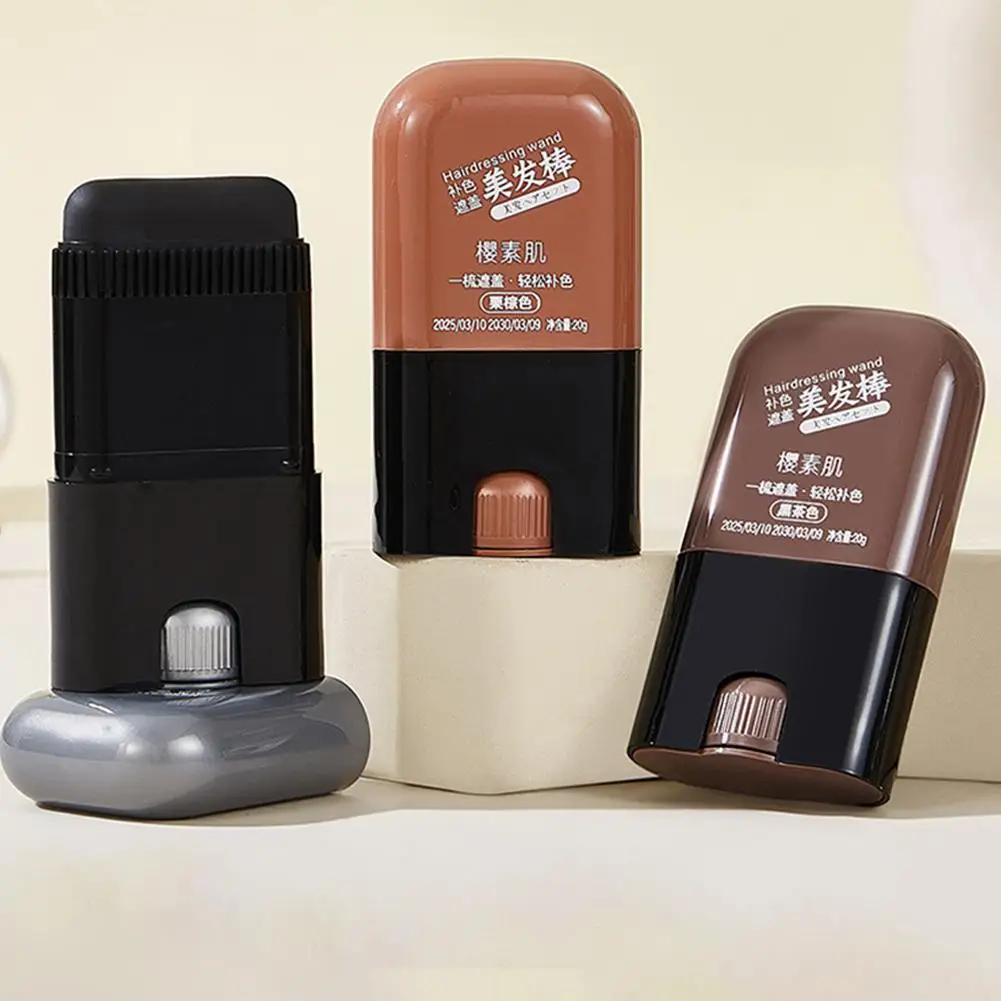 

High Quality Brand 3 Colors Cover Grey White Hair Long Hair Wand Hair Temporary Dressing Lasting Stick Dye Q3T3