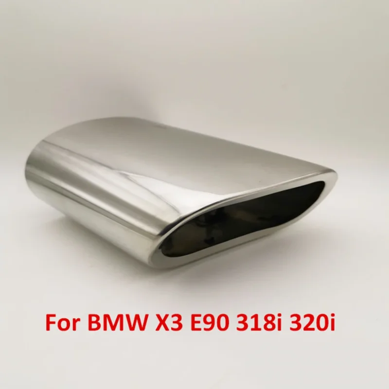 

FOR BMW 3 Series 318 320 E90 318i 320i X3 Car Styling Parts Accessories Stainless Steel Car Exhaust Muffler Tip Pipes Cover