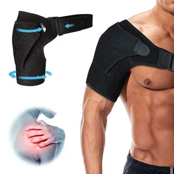 Shoulder Brace for Torn Rotator Cuff Support and Compression Sleeve Shoulder Brace for Dislocation Bursitis Labrum Tear