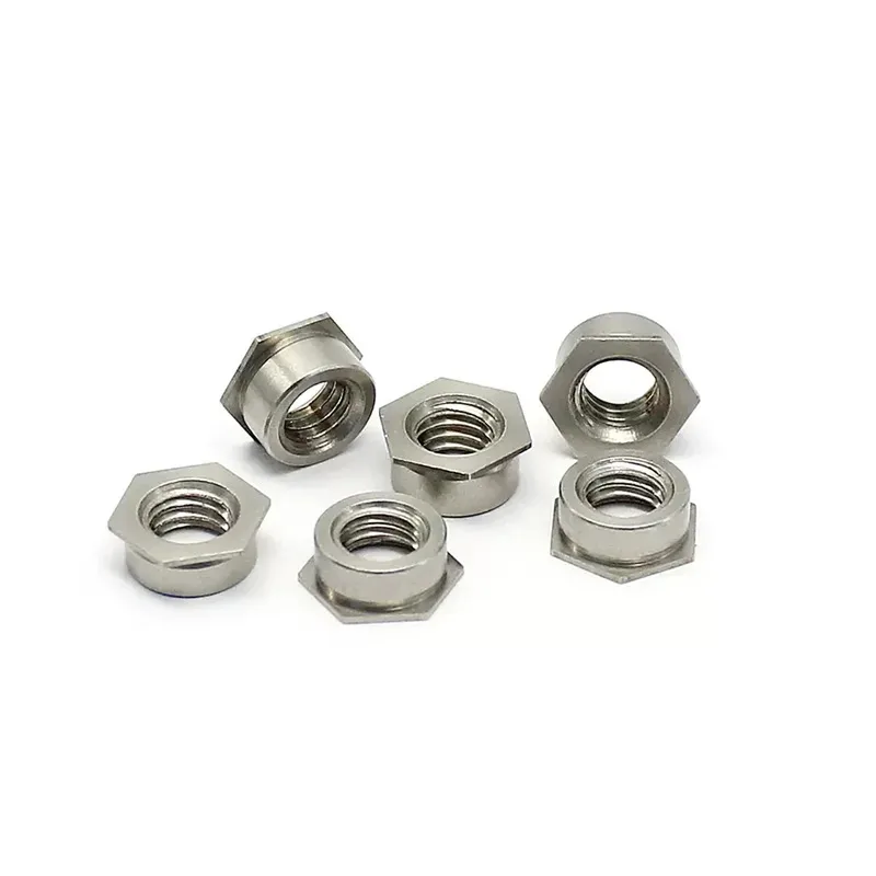 

304 Stainless Flush Nut for Thin Sheet Materials and Single Side Installation in Limited Space Applications