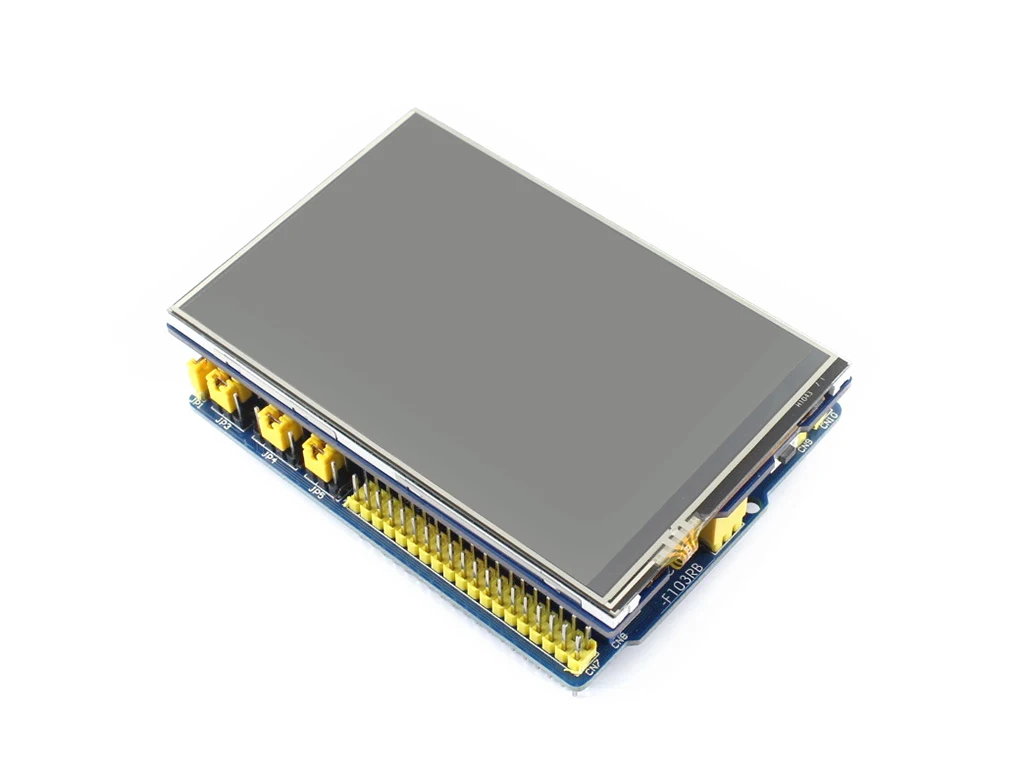 4" TFT Touch Shield for Arduino | 480×320 Resistive Display | ILI9486 & XPT2046 | SPI Interface | SD Card Slot | Plug & Play