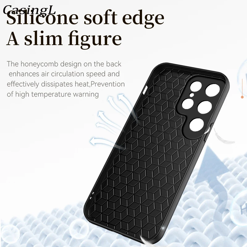 Phone Case For Samsung Galaxy S24 Ultra 5G Retro Ultra-Thin Cashmere Velvet Leather Soft Cover For Samsung S24 Plus + Shell