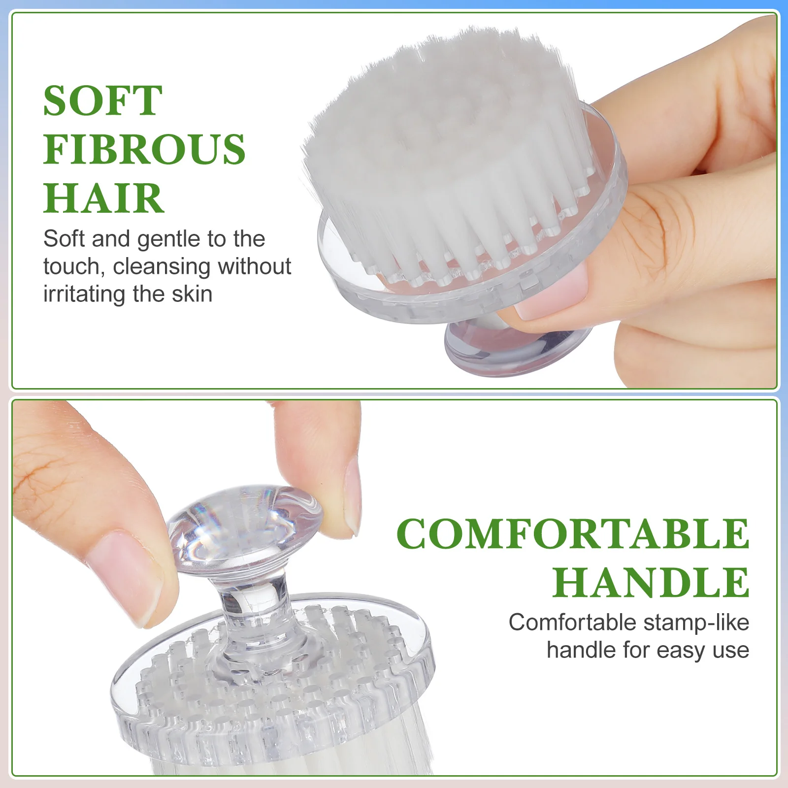 Instrukcja obsługi szczoteczki do twarzy, szczoteczka do mycia twarzy, głębokie oczyszczanie, złuszczanie porów, dla kobiet, pielęgnacja skóry, peeling do twarzy, czarna