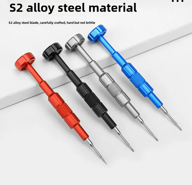 Universal Phone Repair Screwdriver Set, S2 Alloy Handle Bit for Smartphone Disassembly