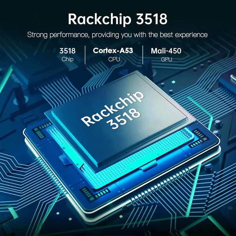 2025 Global Edition R69 Android 14 TV Box Wifi 6 con Bluetooth 5.0 Google YouTube Lettore multimediale Set-Top Box Supporto telecomando vocale