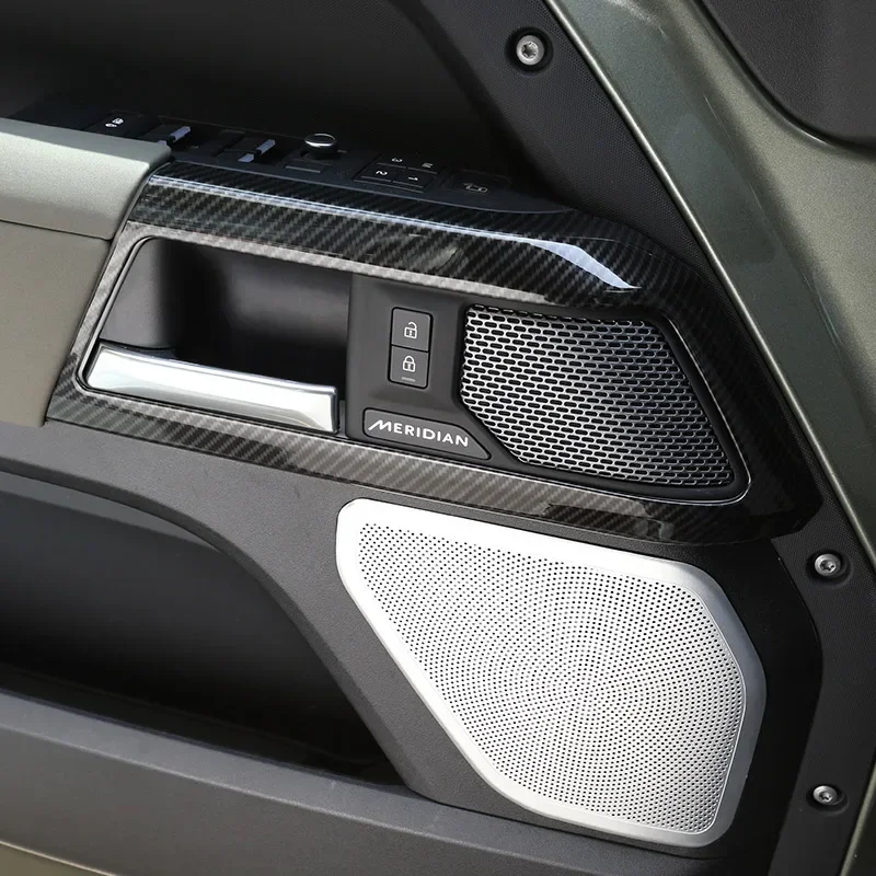 

For Land Rover Defender 90 110 2020-2024 car styling door handle decorative frame sticker car interior protection accessories