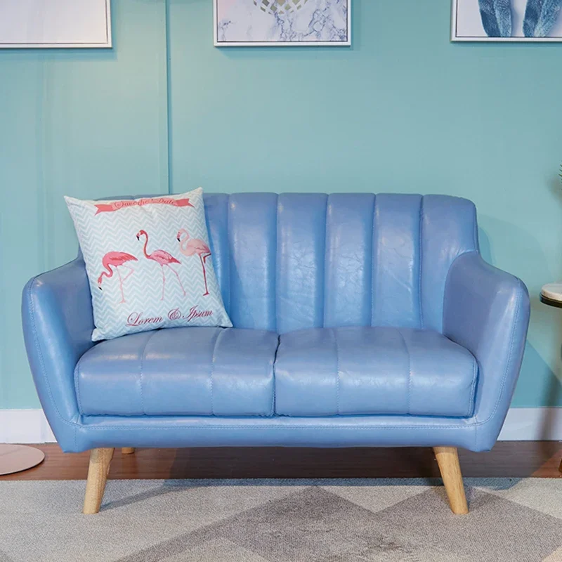 رغوة أوروبا أريكة استرخاء الأرائك الخشب كرسي مزدوج الشمال أريكة جلدية الحب مقعد صالة موبليس الفقرة Salas Modernos الأثاث