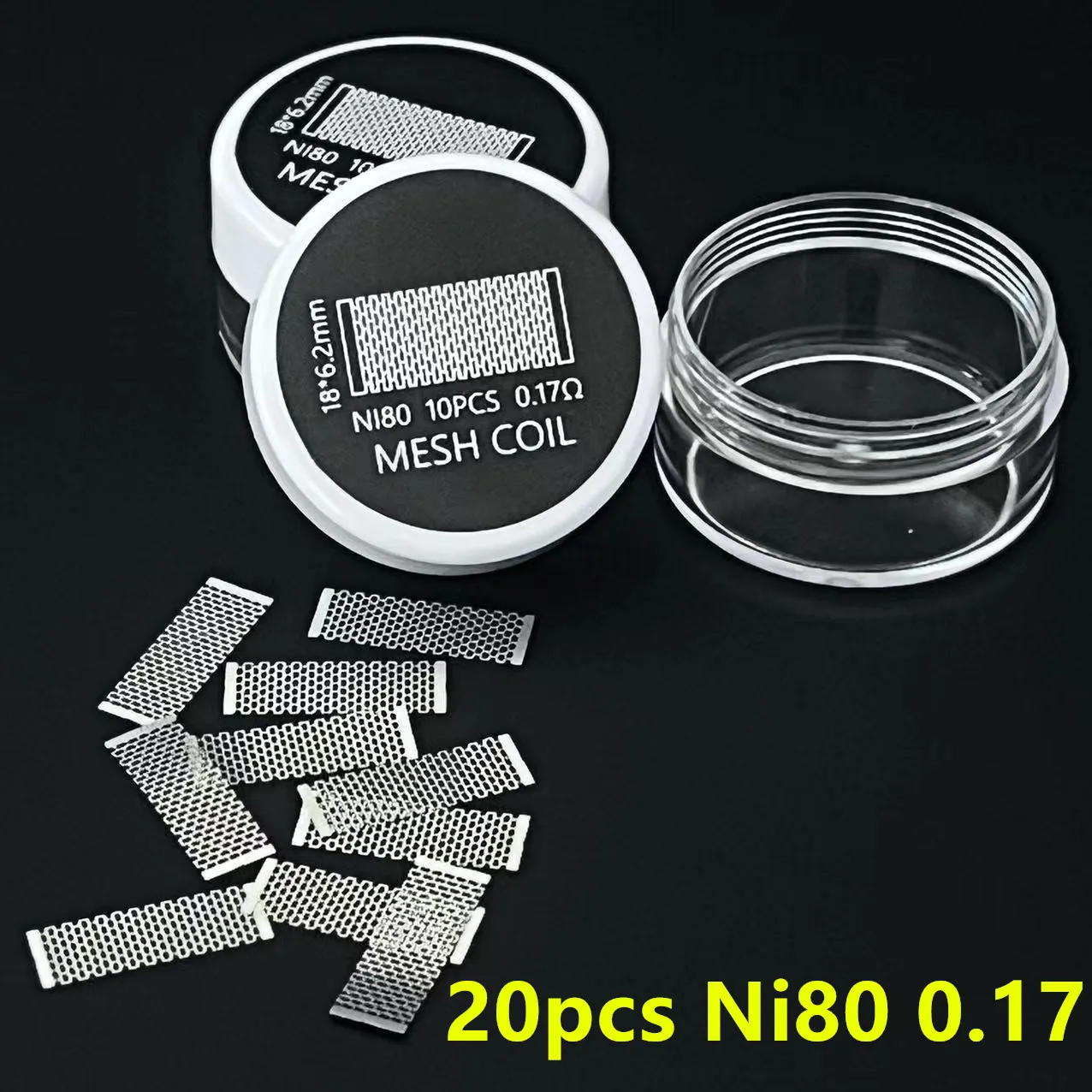 Zeus X Mesh Coil Ni80 0.17ohm A1 0.20ohm Meshwork Coil 10PCS/20PCS /30PCS