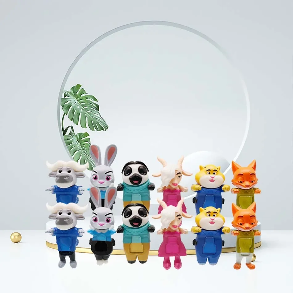 جديد مجنون Zootopia 2 صندوق أعمى حفلة صغيرة أنيمي شخصية الديكور الهاتف المحمول الأطفال هدية عيد ميلاد هدية الكريسماس #3